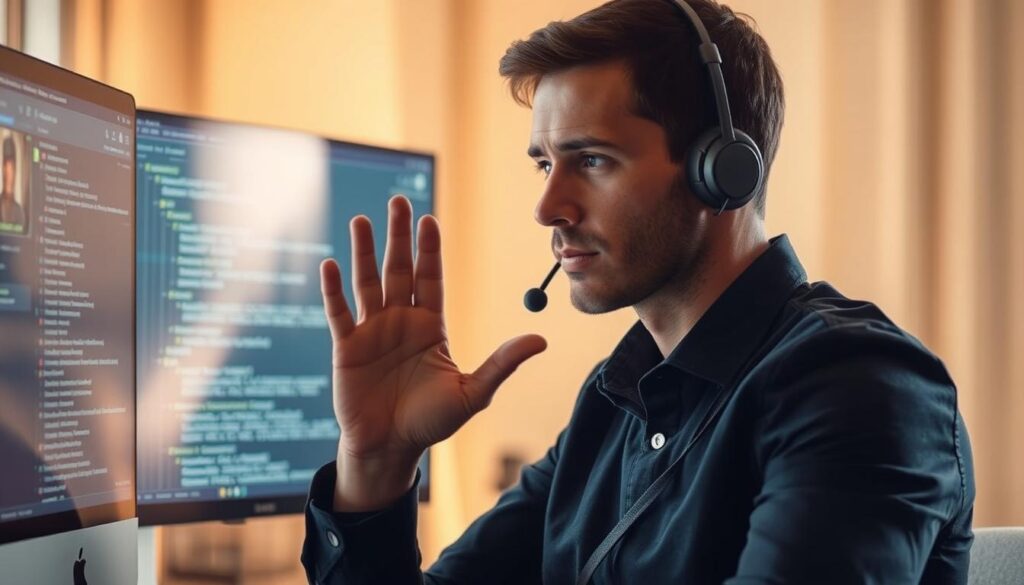 Menschliche Intervention im Support