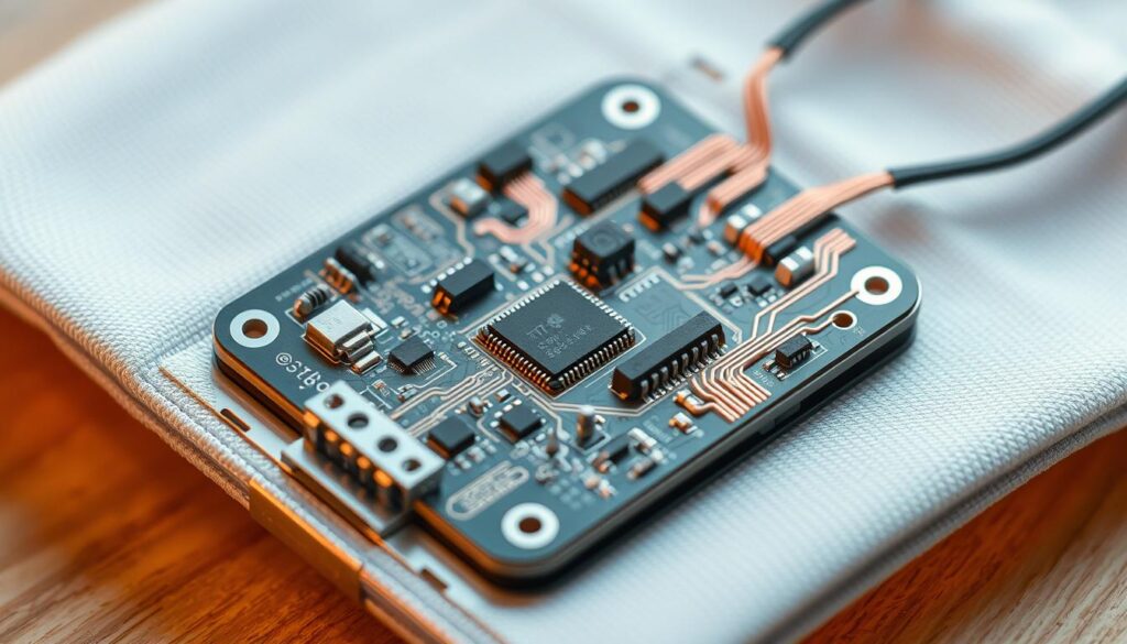 Miniaturisierte Elektronik in Wearable-Technologie