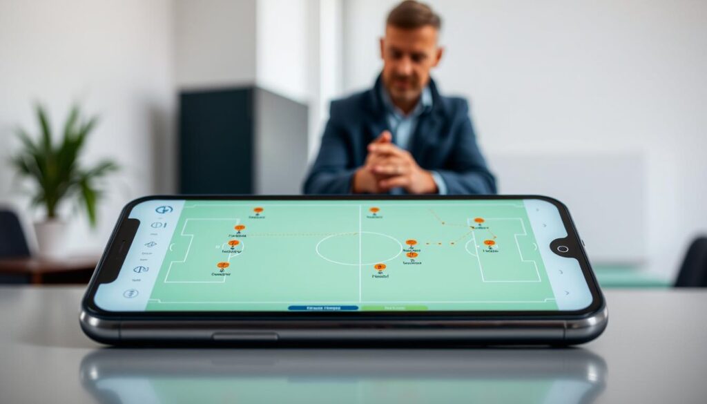 Mobile Taktikanalyse Apps für Fußballtrainer