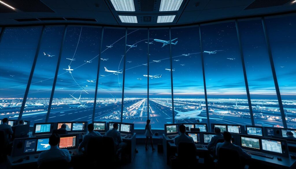 Moderne Luftraumüberwachung