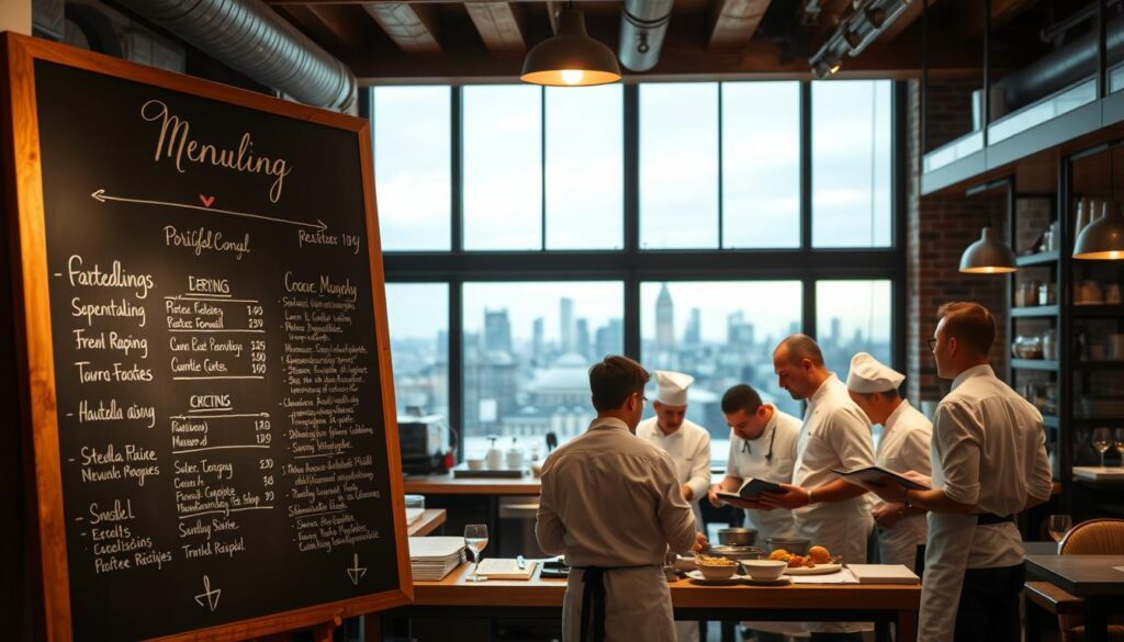 Moderne Menüplanung in der Gastronomie