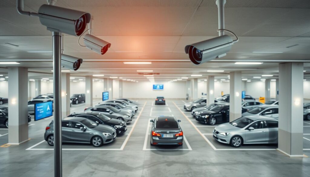 Moderne Parkplatzüberwachung Technologien