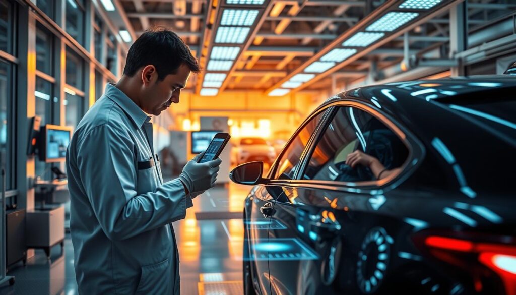 Moderne Sensorik in der Fahrzeuginspektion