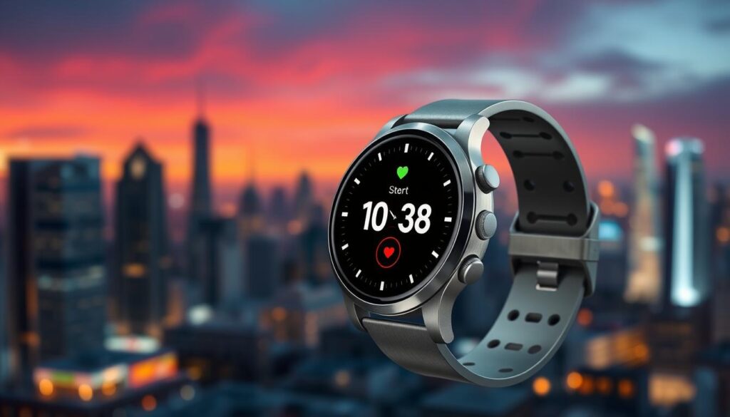 Moderne Smartwatch Fitness-Tracking