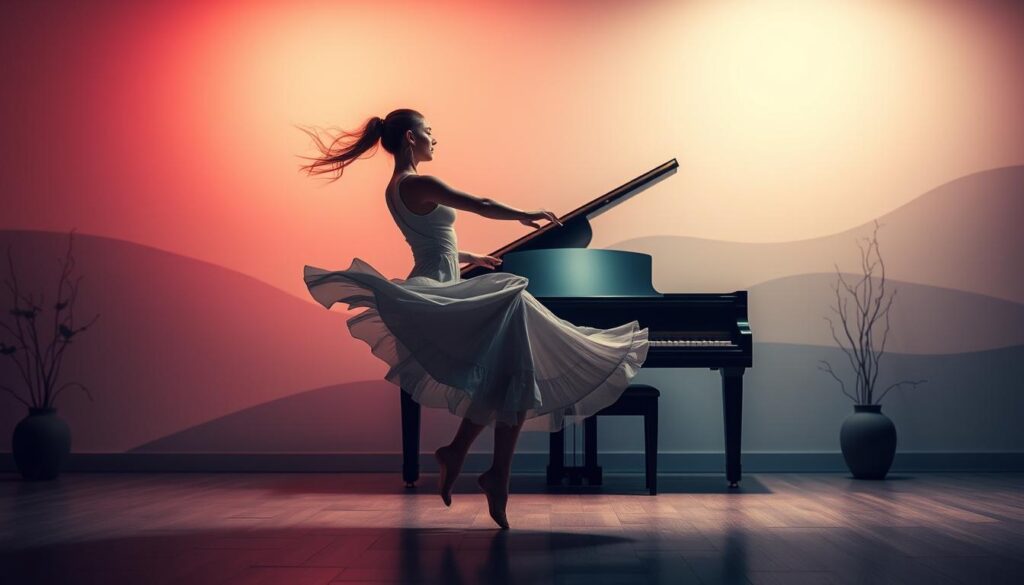 Musik und Bewegung Synchronisation