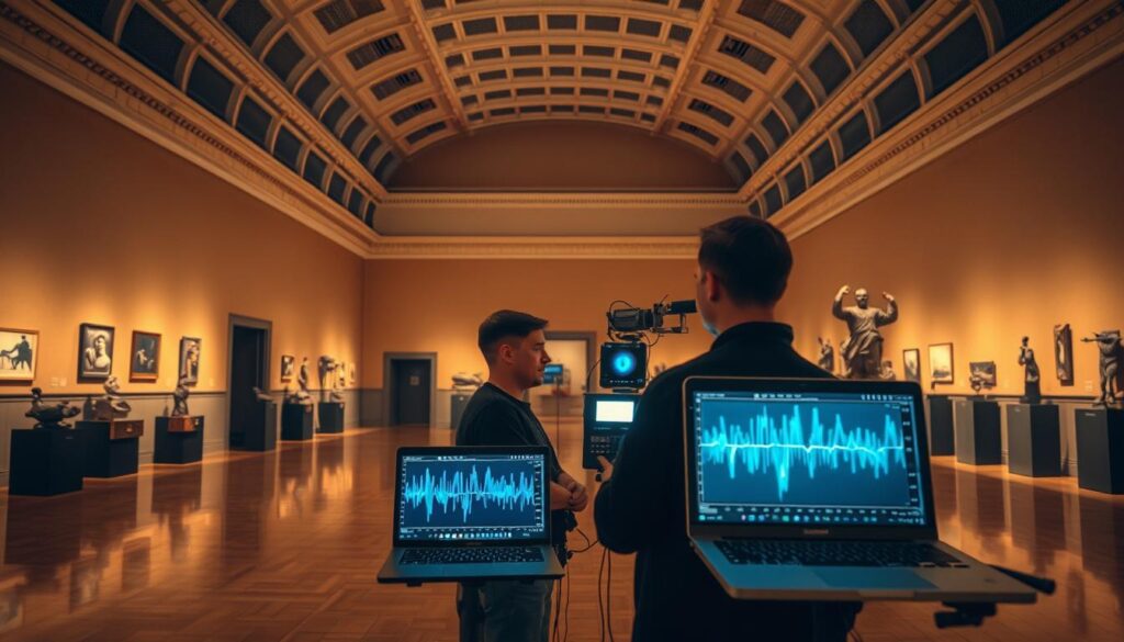 Nachhallzeit Messung in Museumsräumen Nachhallzeit Messung in Museumsräumen