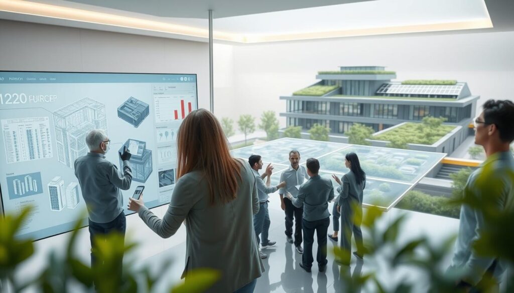 Nachhaltige Bauplanung mit digitalen Technologien