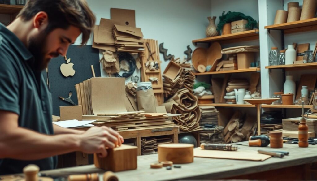 Nachhaltige Materialnutzung in Makerspaces