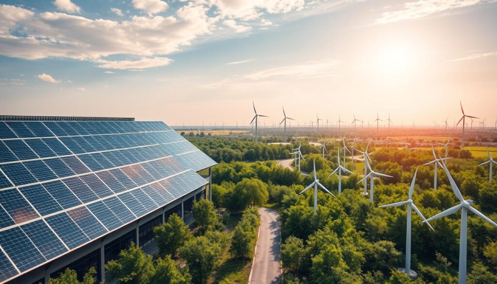 Nachhaltigkeit erneuerbare Energien IT