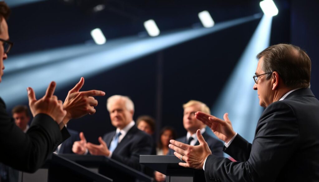 Nonverbale Kommunikation in Debatten Nonverbale Kommunikation in Debatten