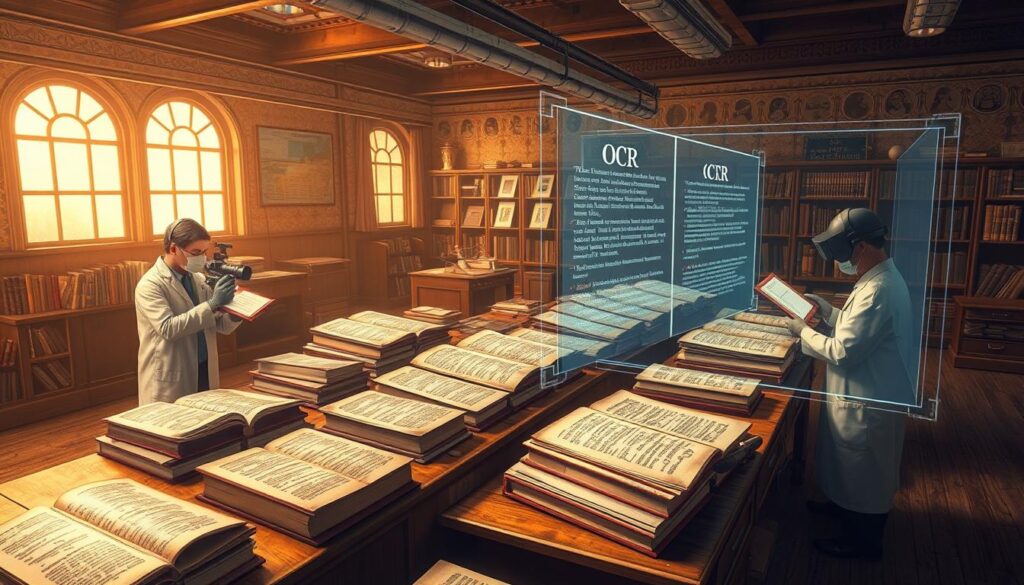 OCR-Technologie historische Dokumente