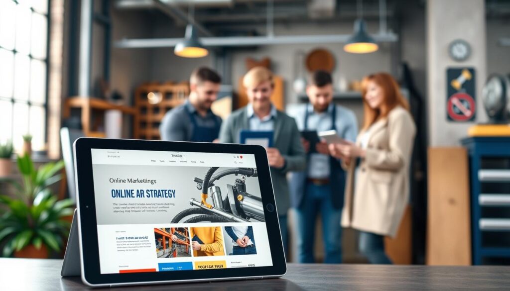 Online-Marketing Strategie für Handwerksunternehmen