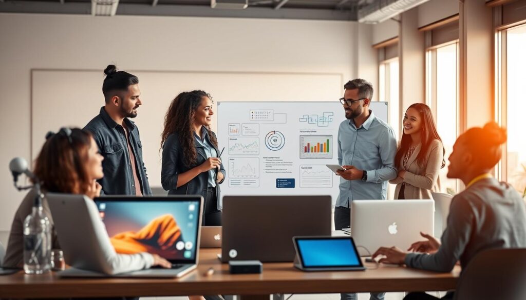 Online-Zusammenarbeit mit KI-Tools