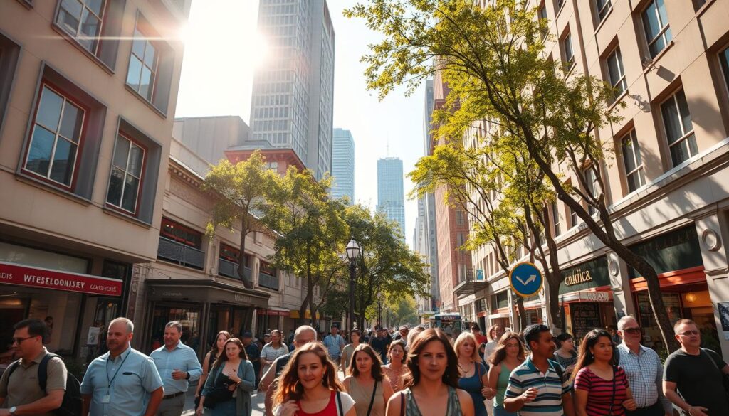 Passantenfrequenz-Messung Innenstadt