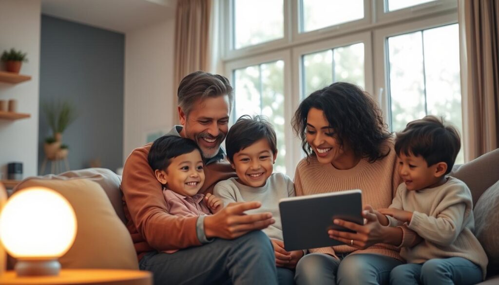 Personalisierte Familienunterstützung durch Technologie