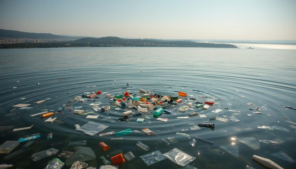 Plastikverschmutzung in Gewässern