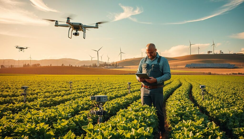 Präzisionslandwirtschaft mit Sensoren und Drohnen