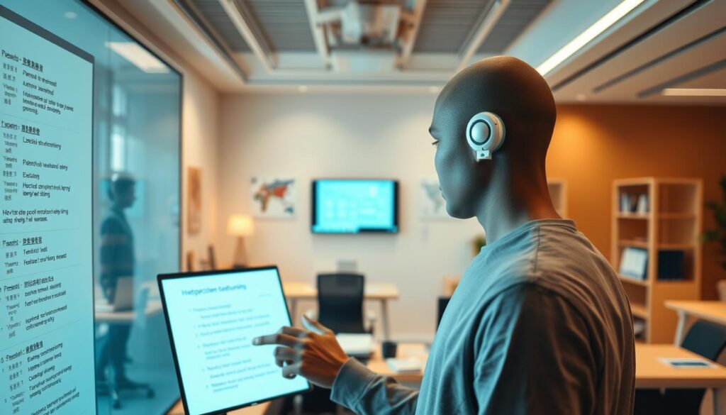 Praktische Anwendung KI-Sprachtraining