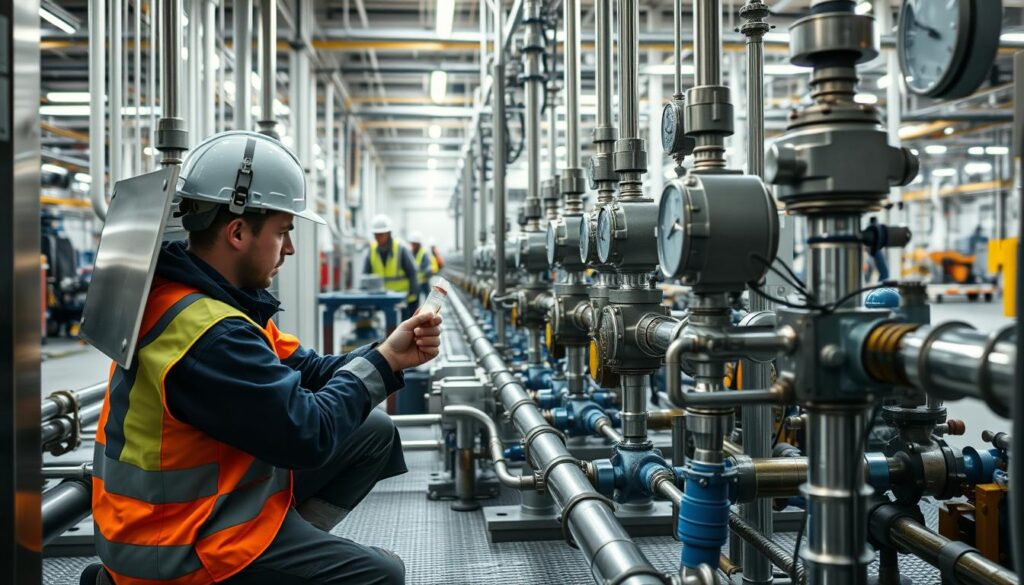 Probenahme im industriellen Fluidsystem