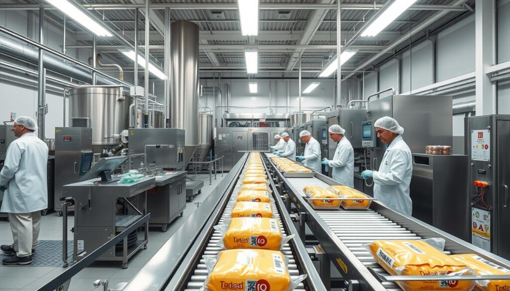 Produktionsoptimierung in der Lebensmittelindustrie