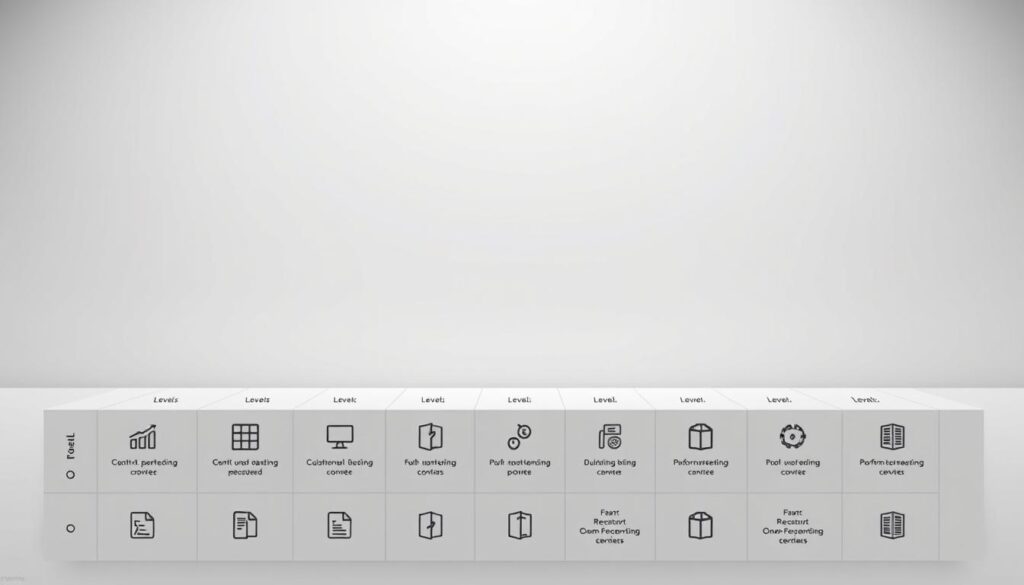 Programmier-Lernlevels Übersicht