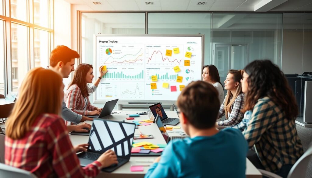 Projektfortschritt Tracking
