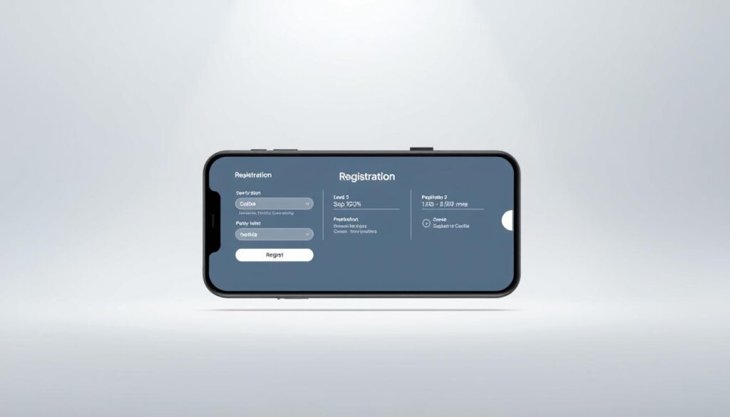 Registrierung Reha-App Prozess