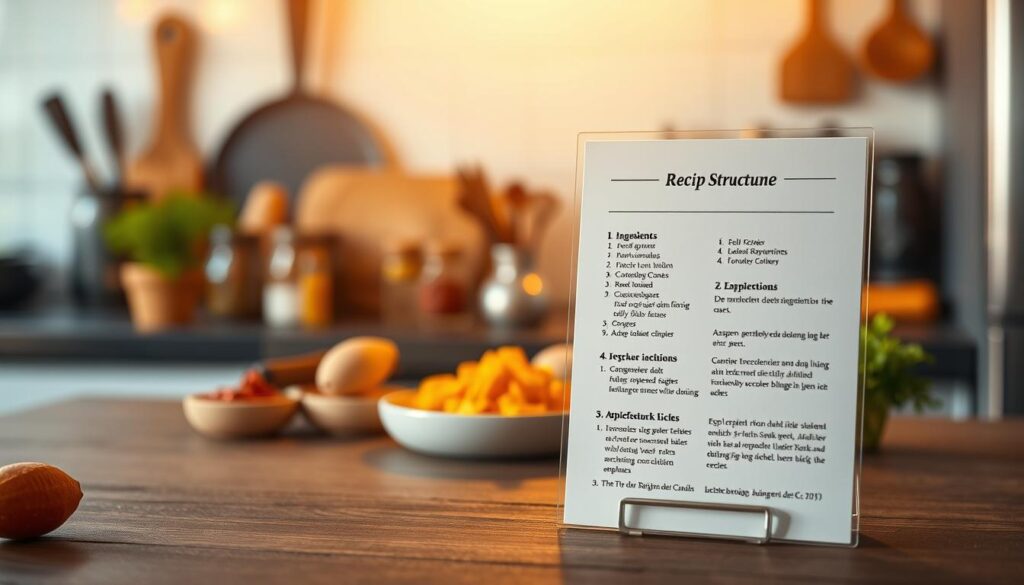 Rezeptstruktur Optimierung