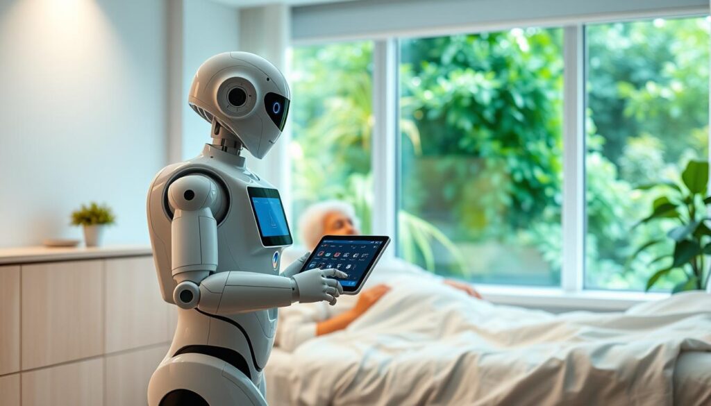 Roboterassistenz in der Pflege