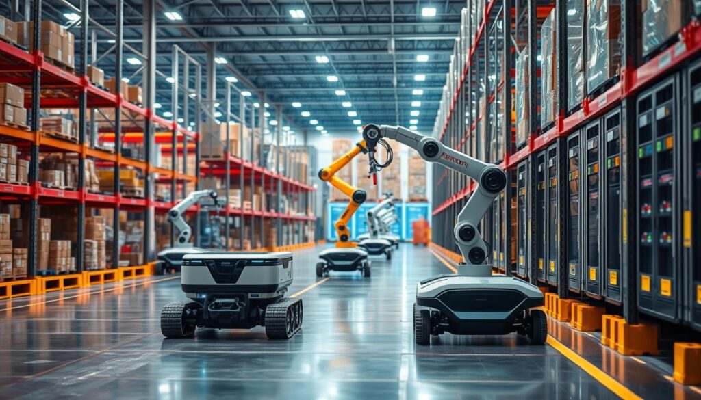 Robotik und Echtzeitanalyse in Lagern Robotik und Echtzeitanalyse in Lagern