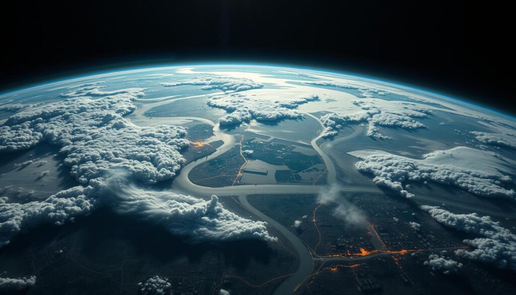 Satellitenbilder Naturkatastrophen