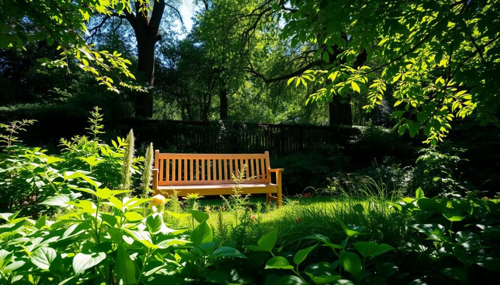 Schattenanalyse im Garten