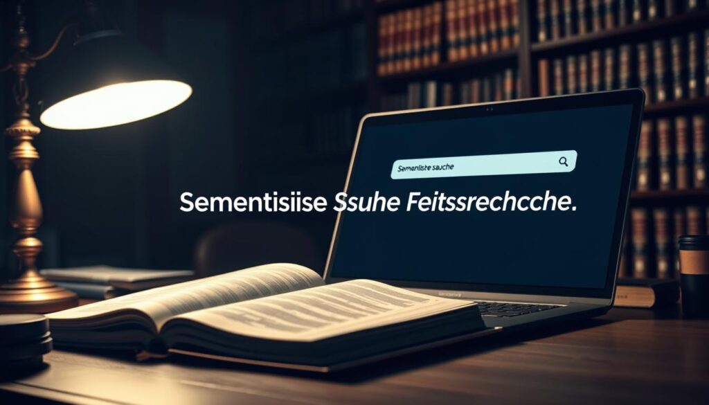 Semantische Suche Rechtsrecherche