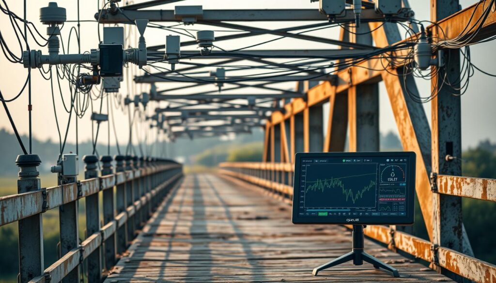 Sensornetzwerk Brückenüberwachung Sensornetzwerk Brückenüberwachung