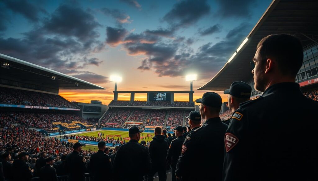 Sicherheit bei Sportevents