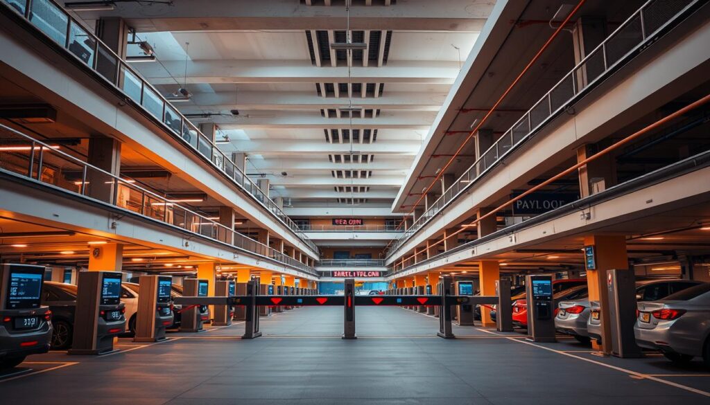 Sicherheit und Effizienz in Parkhäusern