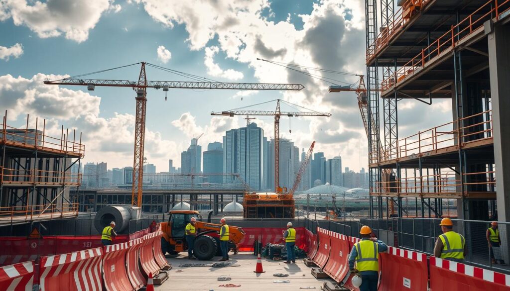 Sicherheitstechnologie Baustellen