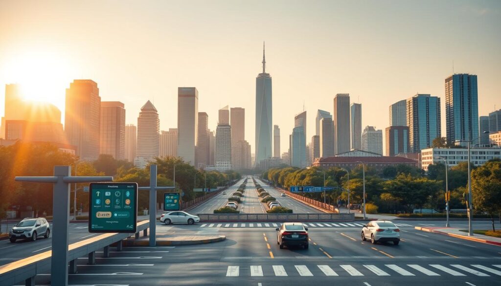 Smart City Parkleitsystem Integration