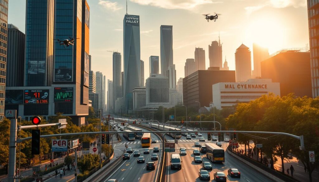 Smart City Verkehrssteuerung