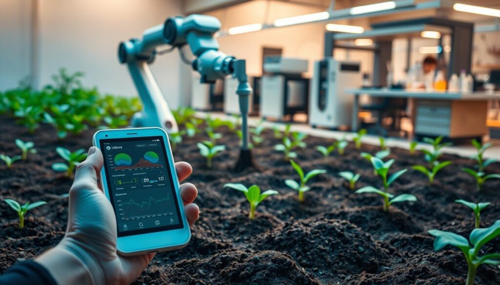 Smarte Bodenanalyse Technologie