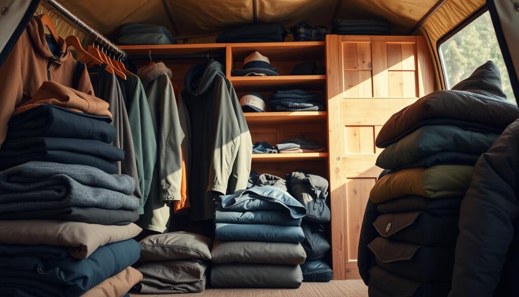 Smarte Camping-Garderobe Zwiebelprinzip