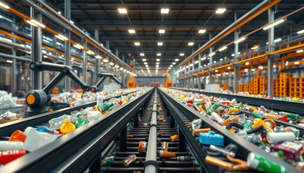 Sortieralgorithmen in Recyclinganlagen