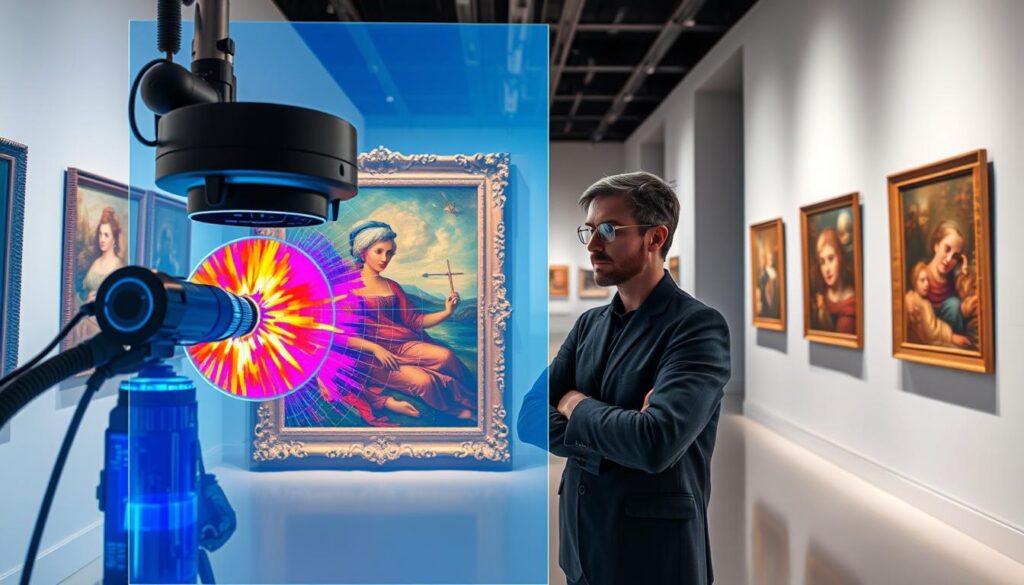 Spektralanalyse von Kunstwerken mit KI Spektralanalyse von Kunstwerken mit KI