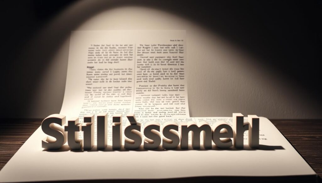 Stilistische Gestaltungsmittel in der Textgestaltung