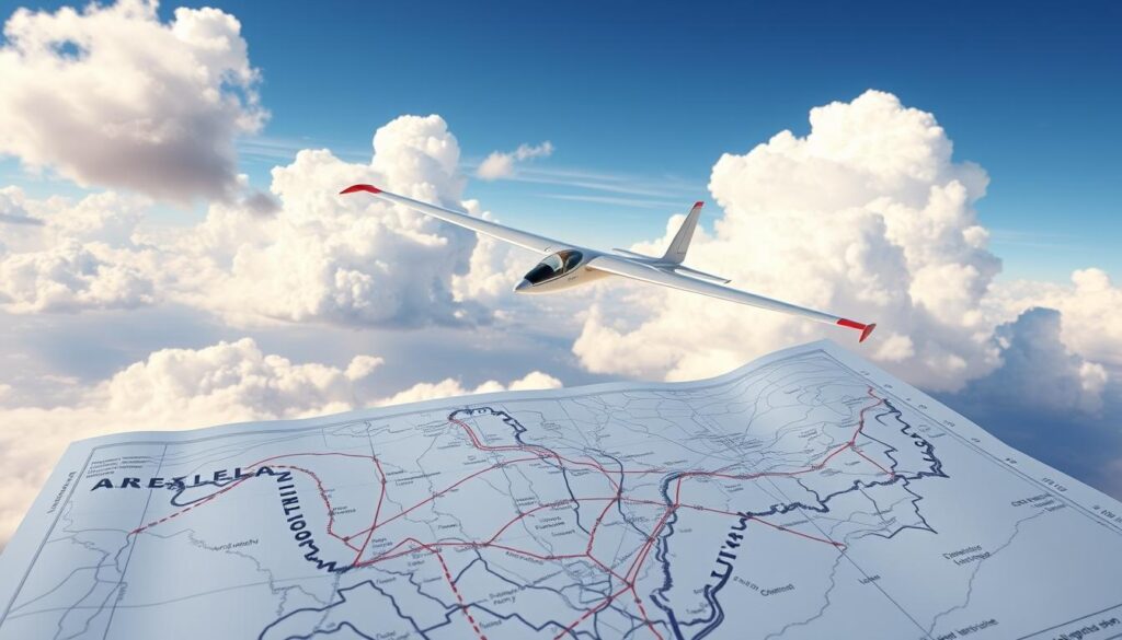 Strategische Segelflugplanung Optimierung