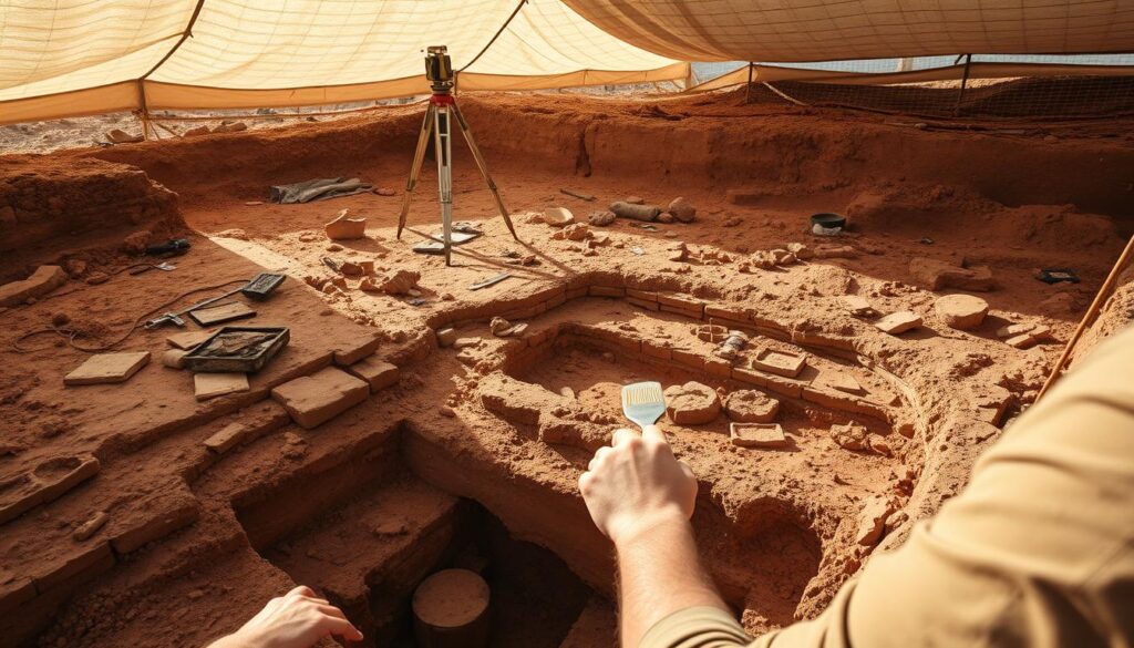 Stratigraphische Analyse in der Archäologie