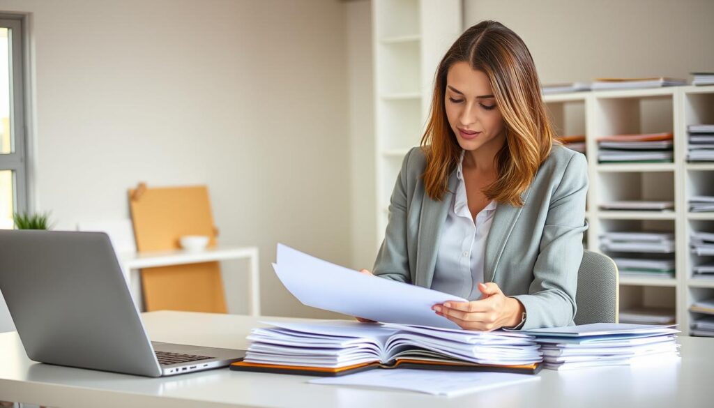 Strukturierte Aktenvorbereitung für Digitalisierung