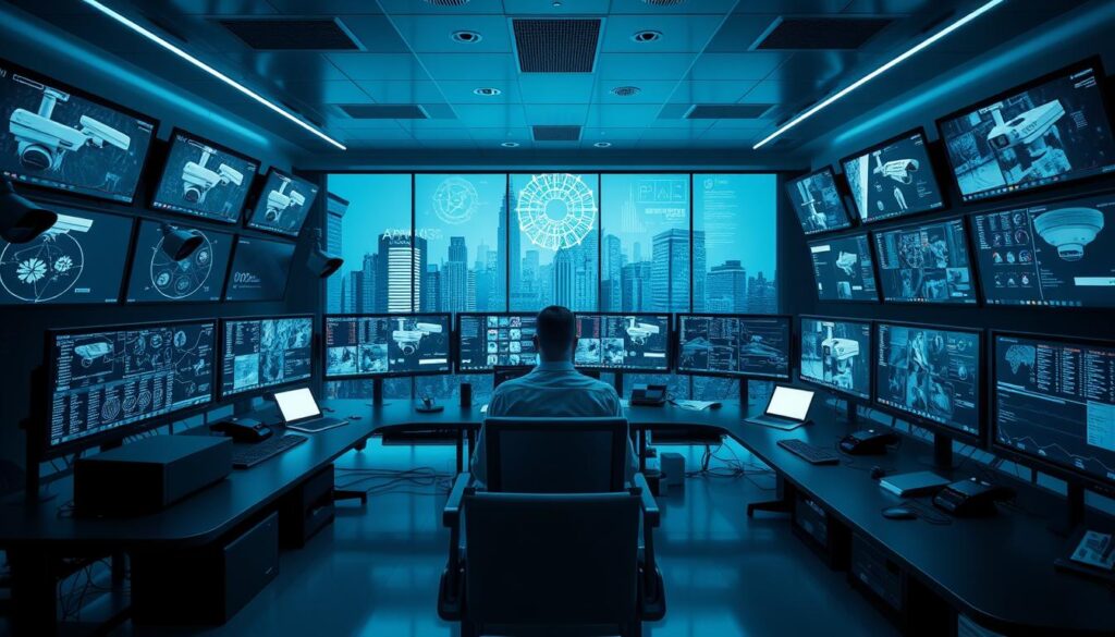 Technologie der Videoüberwachung