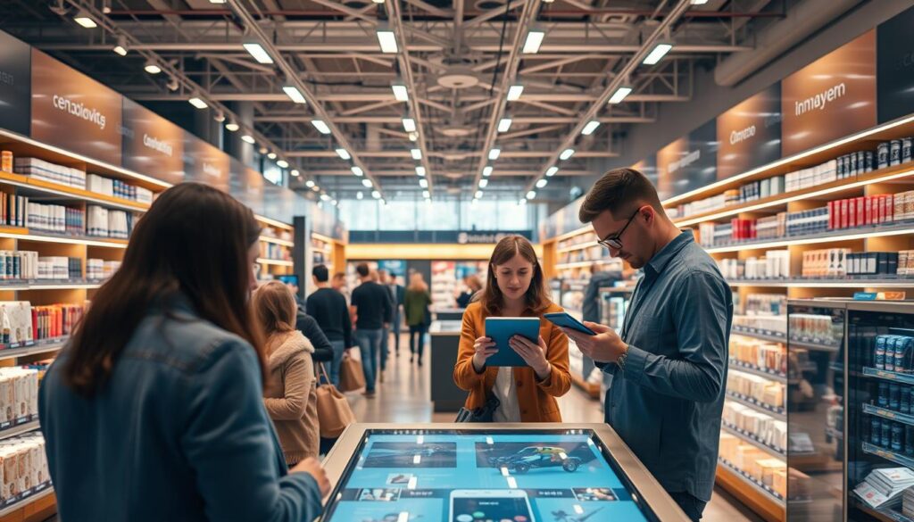 Technologie im stationären Handel