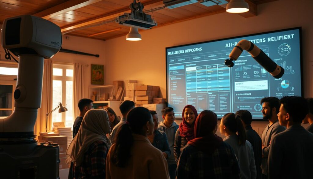 Technologie in der Flüchtlingshilfe